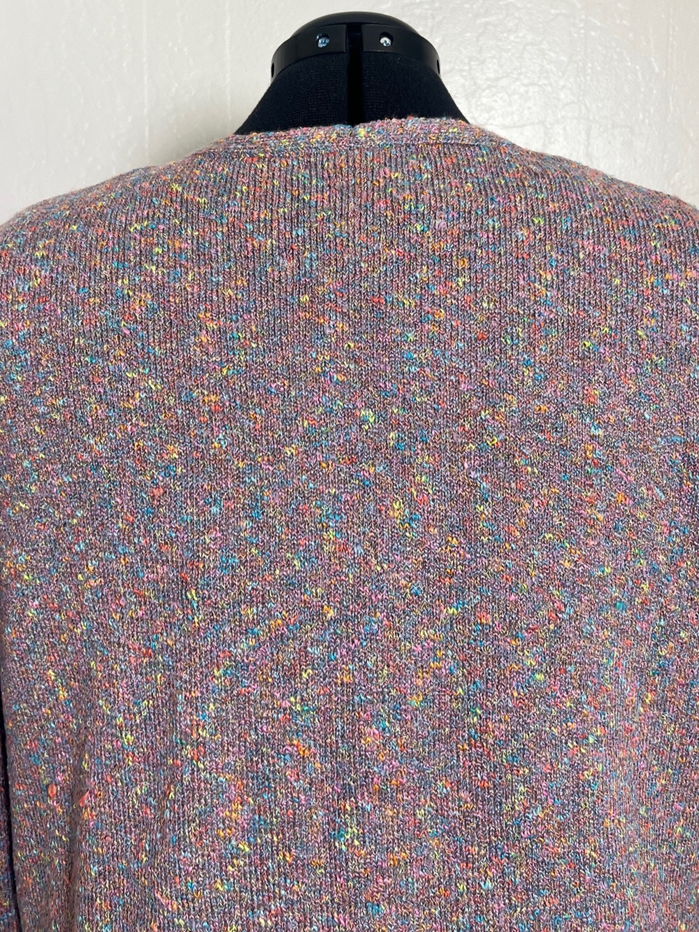 FOCUS by SHANI Women’s Size L Marled Knit Cardigan & Shell Floral Sweater Set - Picture 10 of 14